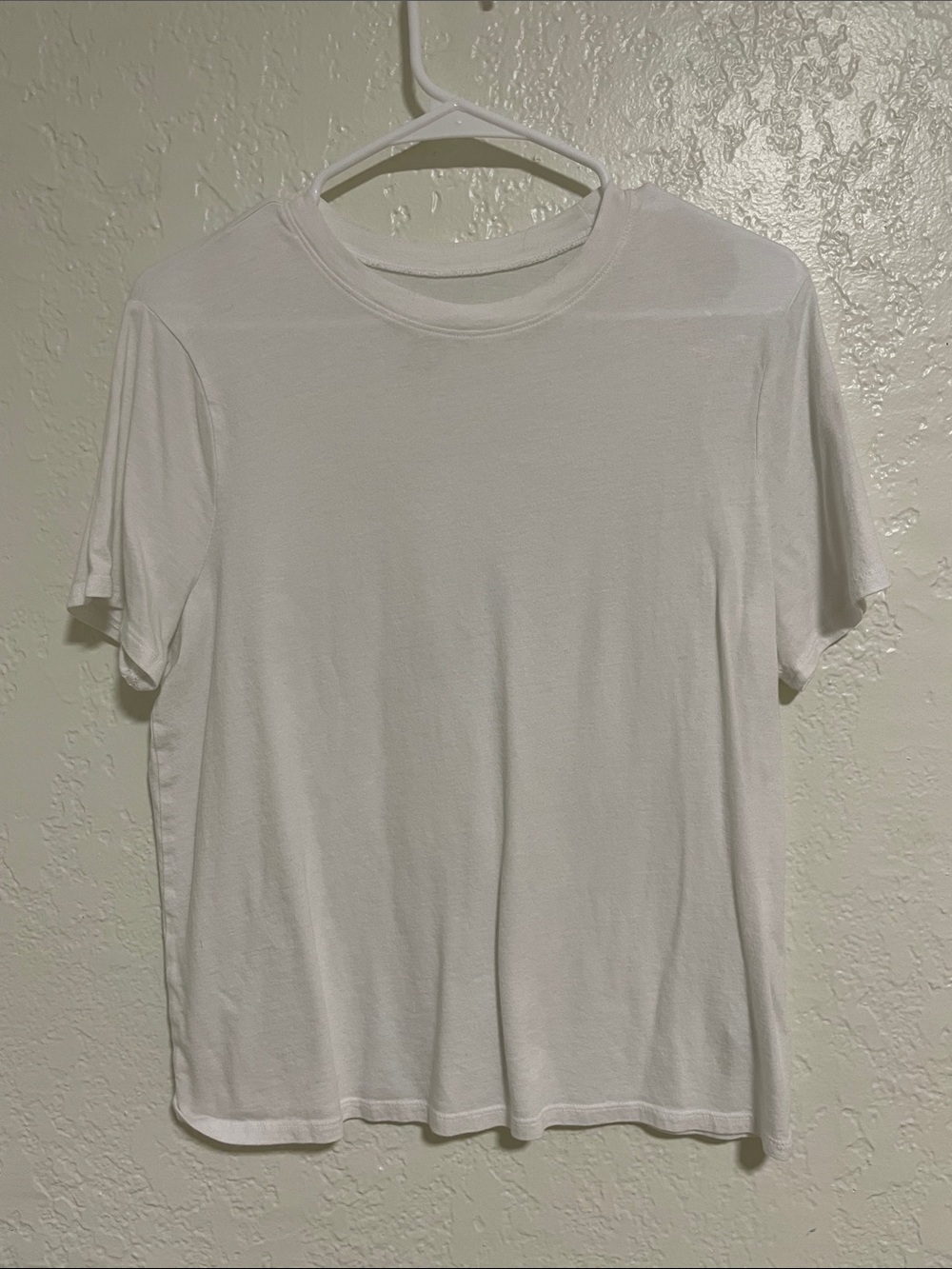 a new day White Crewneck Short Sleeve Tee